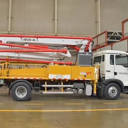 HB30K-4X XS30 30m Concrete Pump Truck 100m3/h 2 Axles