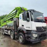 Used Zoomlion 56m Truck Mounted Concrete Pump