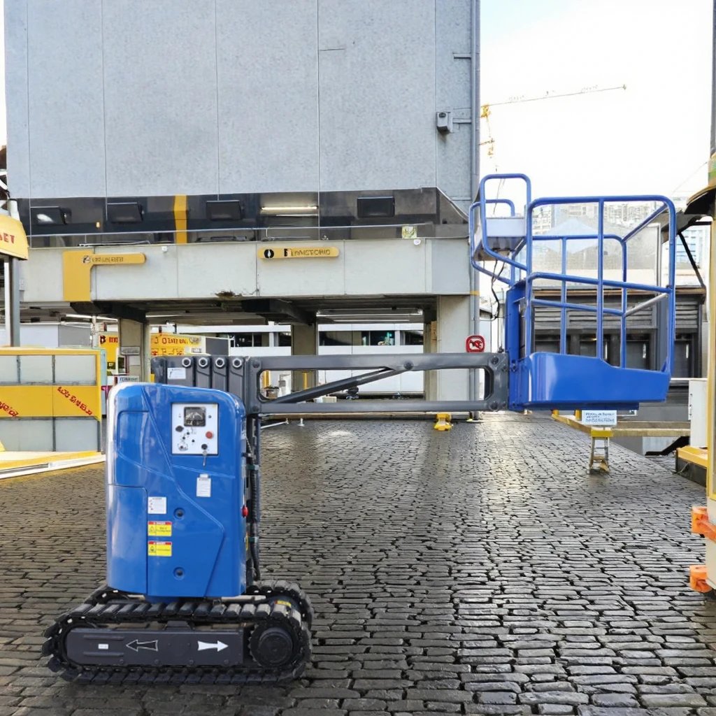 Self Propelled Vertical Telescopic Mast Aerial Lift Platform