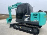 KOBELCO SK75 7.5T Mini Excavator Yanmar 0.4m Bucket Zero Tail Swing - Image 2