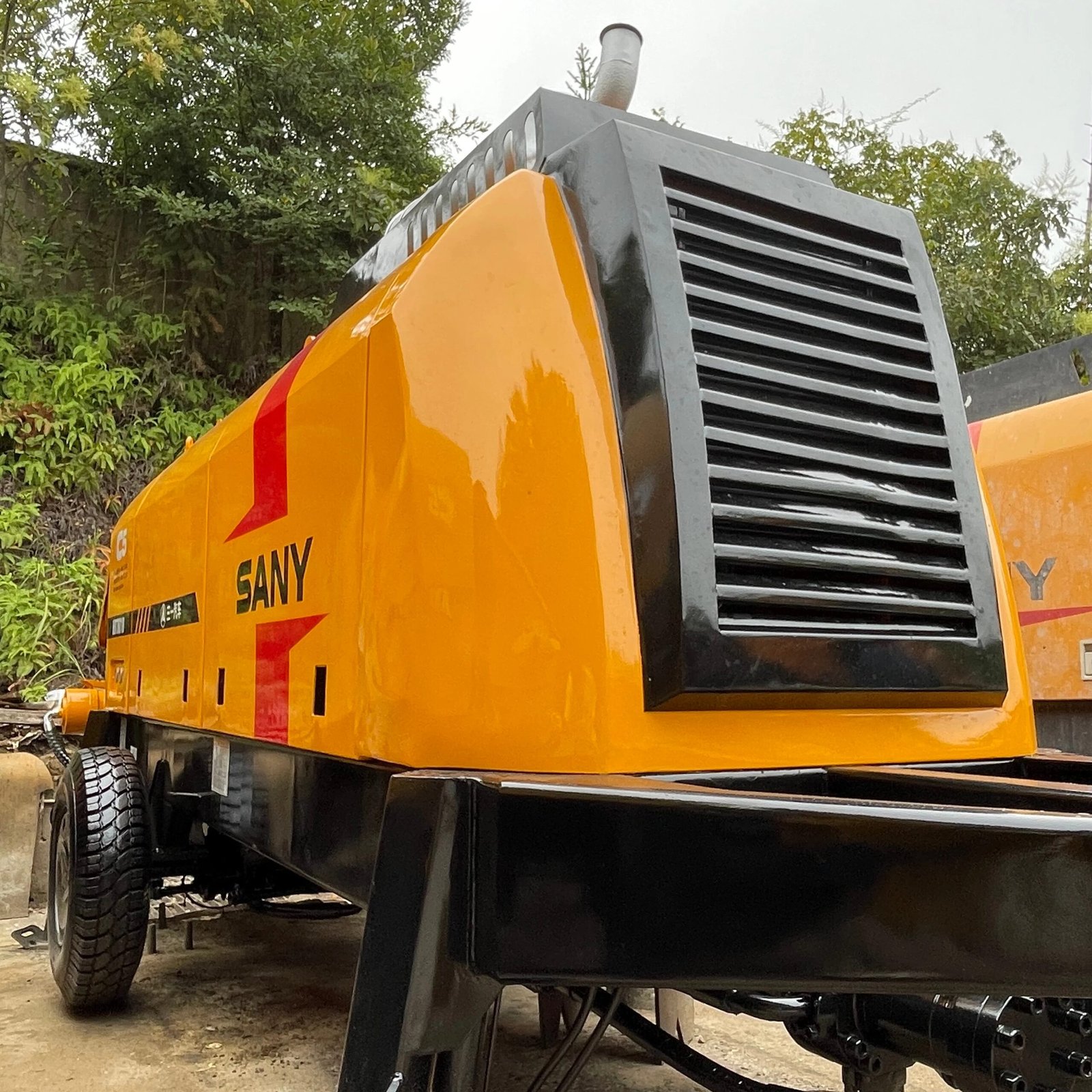 2021 Sany HBT8018C-5S Diesel Towing Pump 180KW Well-Maintained