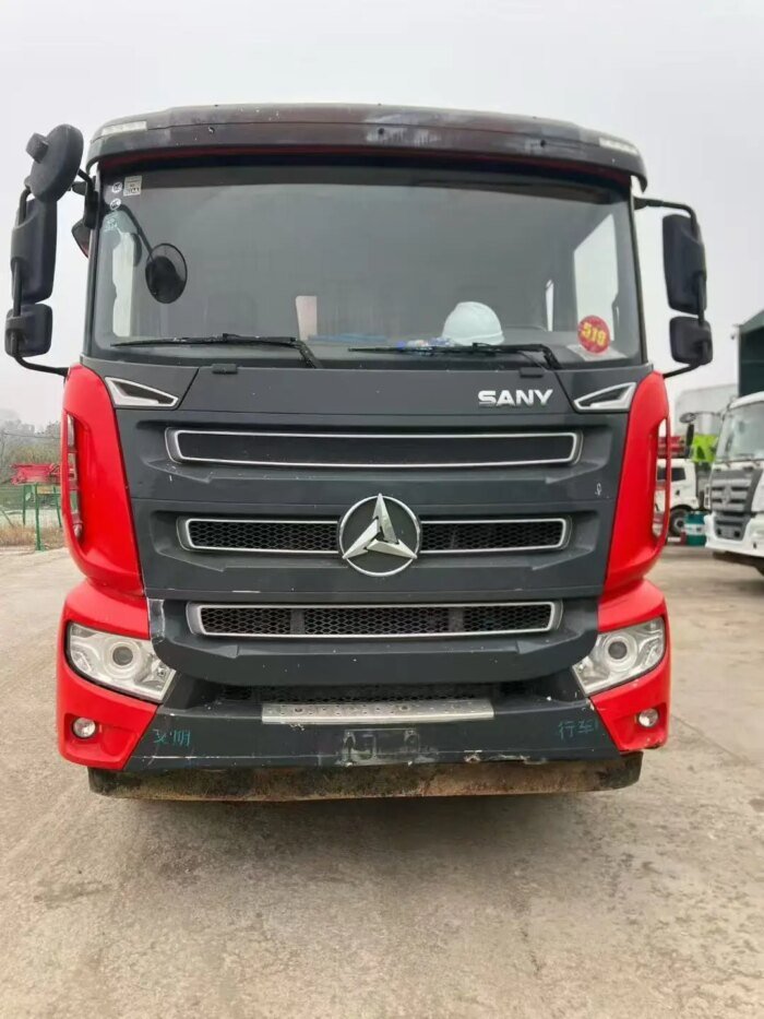 Used 2021 Sany 49m Concrete Pump 180m/h Diesel Engine - Image 2