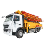 HB43V HB37V 43m 170m3/h Mobile Concrete Pump Truck