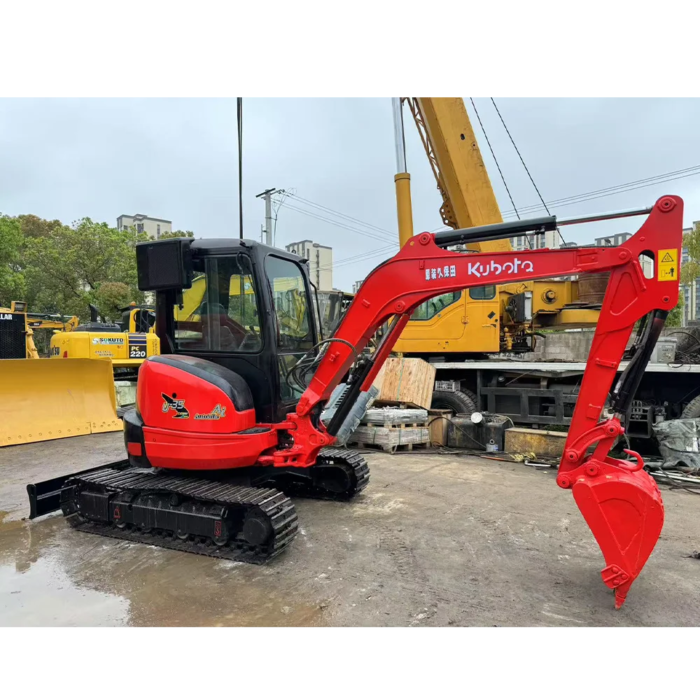 Used Kubota U35 Excavator Swing Boom Good Condition - Image 2