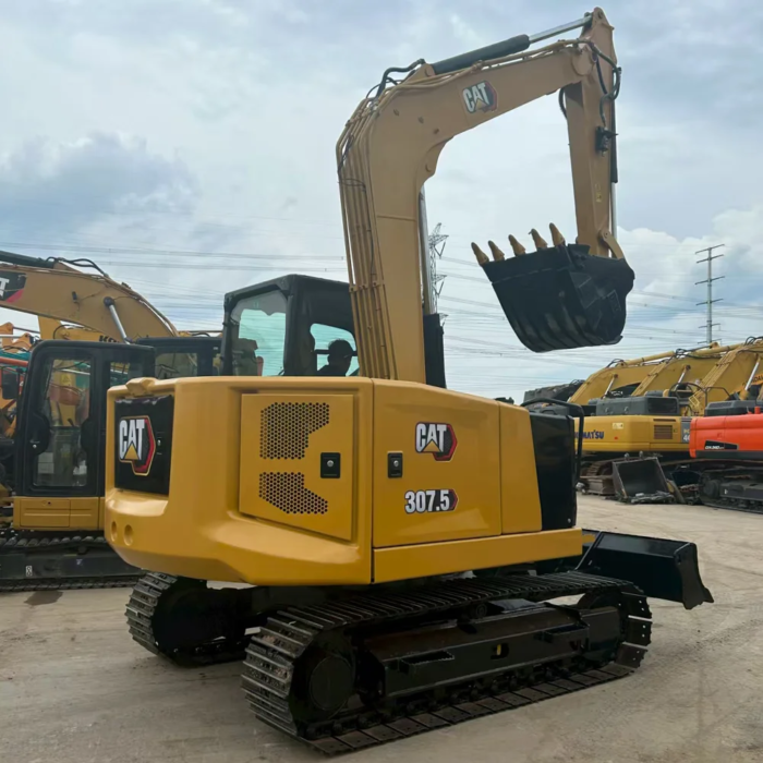 Caterpillar 307.5 Mini Excavator 66HP 0.31m Bucket 7150kg 2022 - Image 5