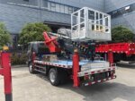 ISUZU 30m Telescopic Boom Lift Truck Euro 5 Anti-slip Platform - Image 5
