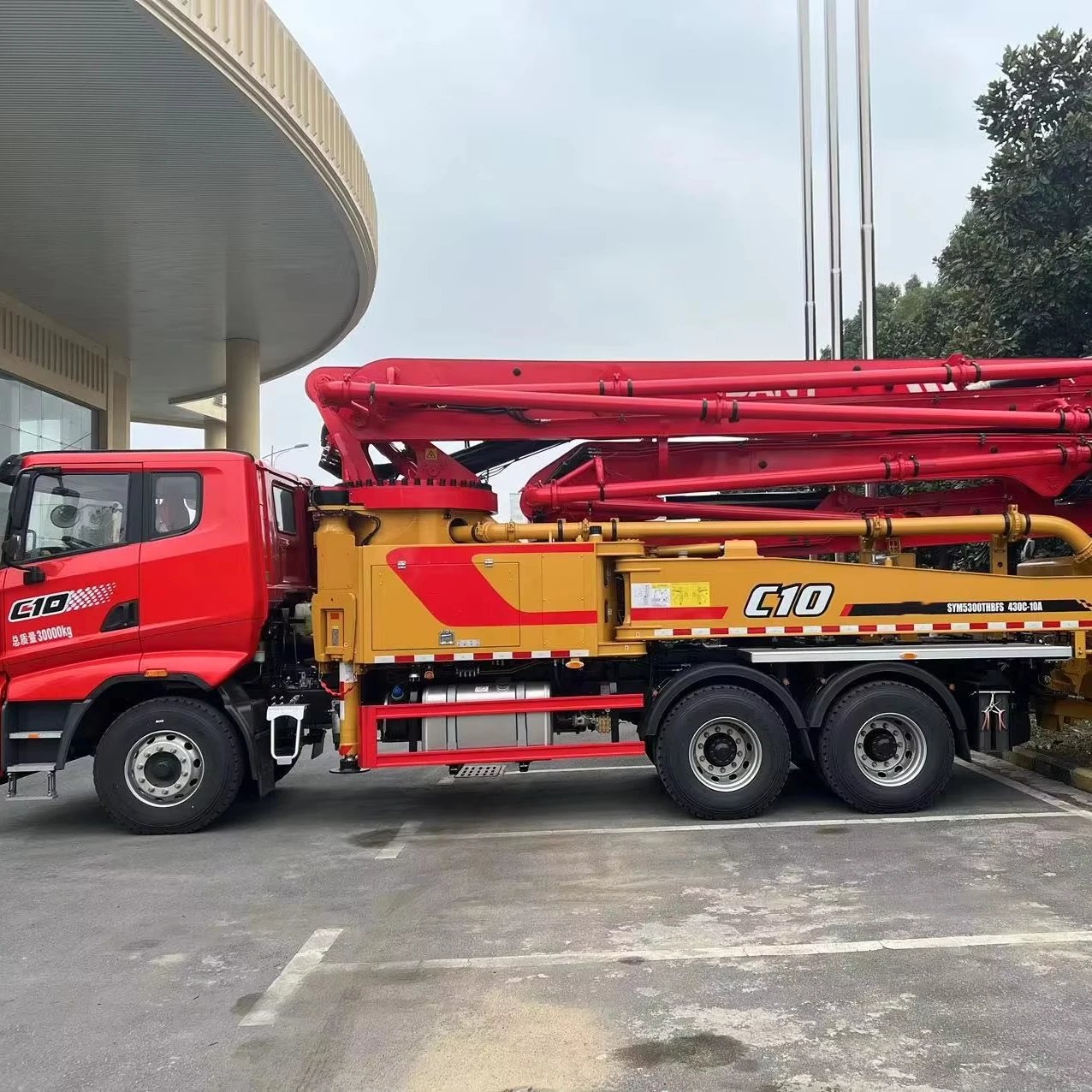 SYM5300THBFS 430C-10 43m Concrete Pump Truck HotSale