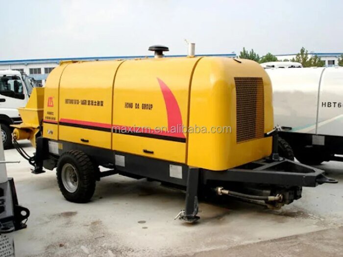 HBT6016C-5S Trailer Concrete Pump 70/45 M3/h - Image 4