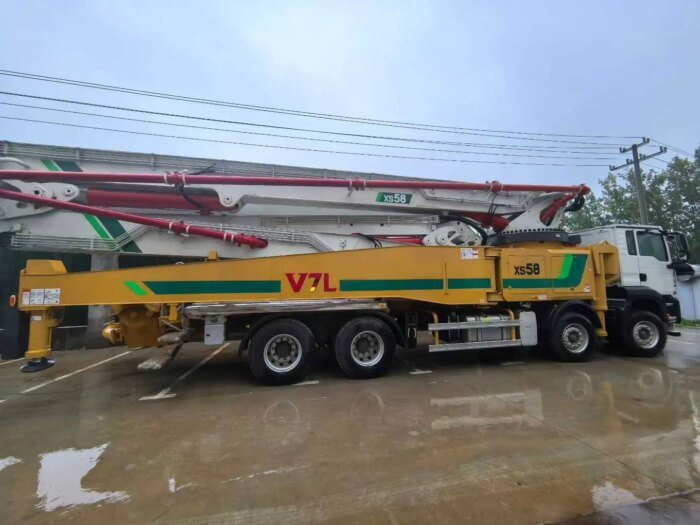 XS58 58m 6-Section Boom Concrete Pump Truck 170m3/h - Image 2