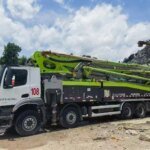 Used Zoomlion ZLJ5441THBBE 56m Concrete Pump Euro 5 High