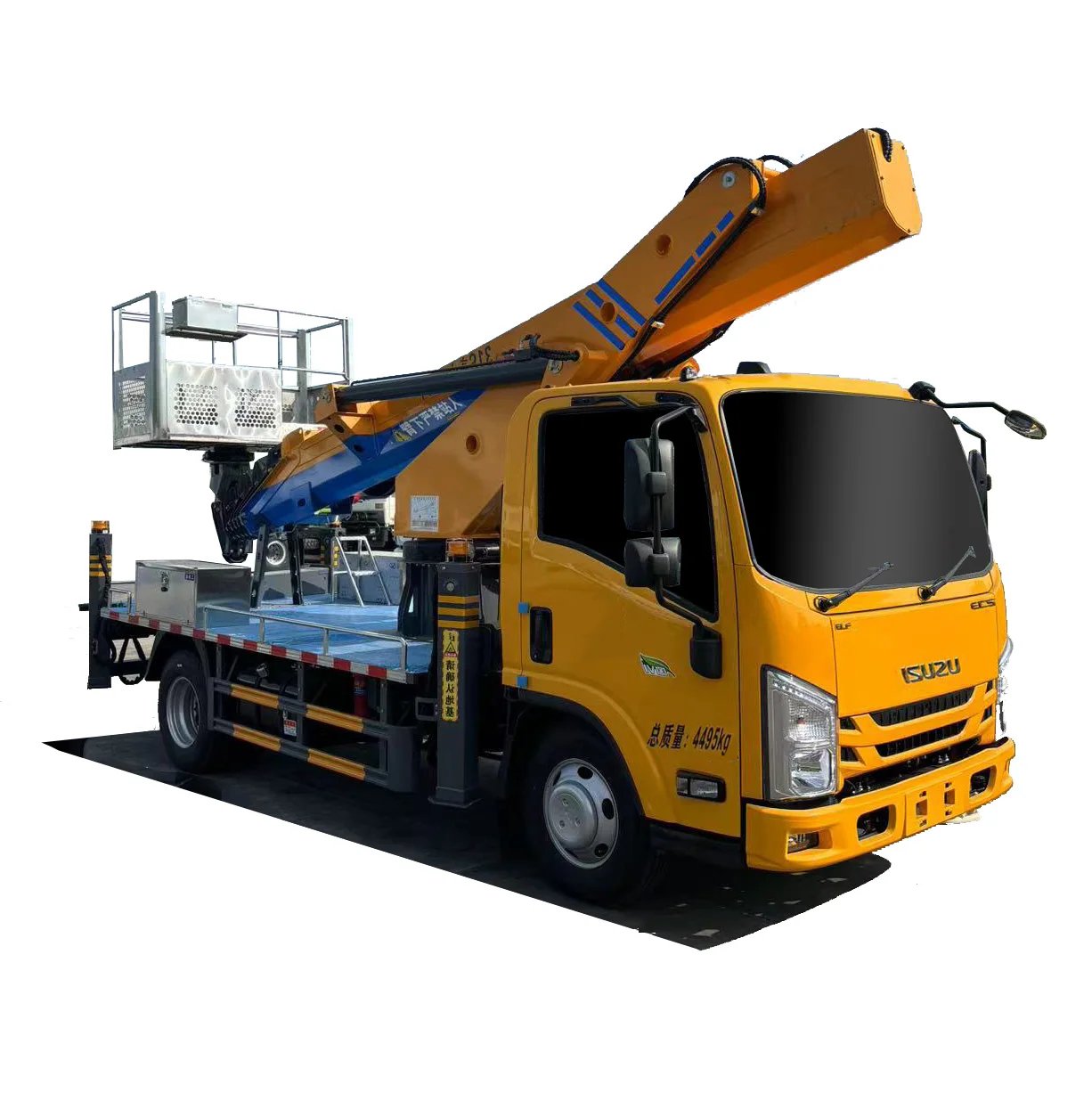 ISUZU 4*2 31M Diesel Aerial Bucket Truck Euro 5 Manual