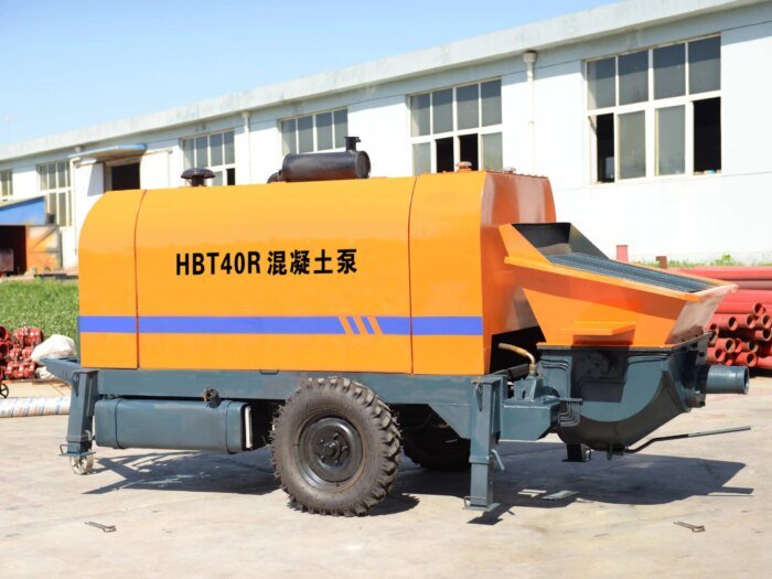 55m3/h HBT5008C-6Y Diesel Concrete Delivery Pump - Image 2