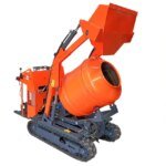400L Self-loading Track Mobile Concrete Mixer
