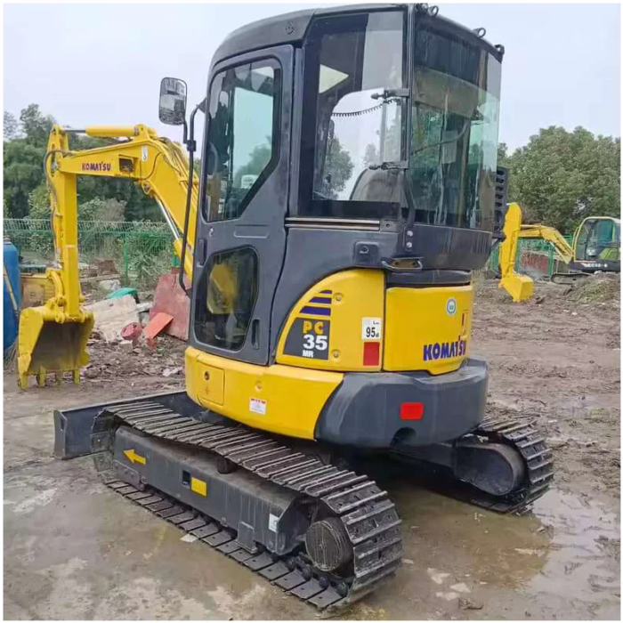 Used Komatsu PC35 Mini Excavator Compact Hydraulic - Image 2
