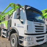 Used 2020 Zoomlion 40m FAW Jiefang Electric Pump Truck