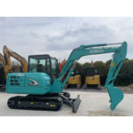 KOBELCO SK60 Mini Crawler Excavator High Quality Sale - Image 2