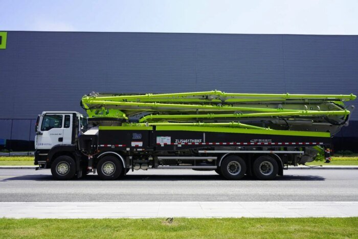 ZLJ5460THBKF 62m Concrete Pump Truck 180m3/h 6 Section Boom - Image 2