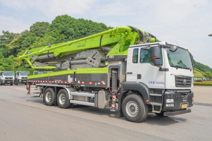 ZLJ5360THBKF 50m Concrete Pump Truck 50X-6RZ Hot Selling - Image 5