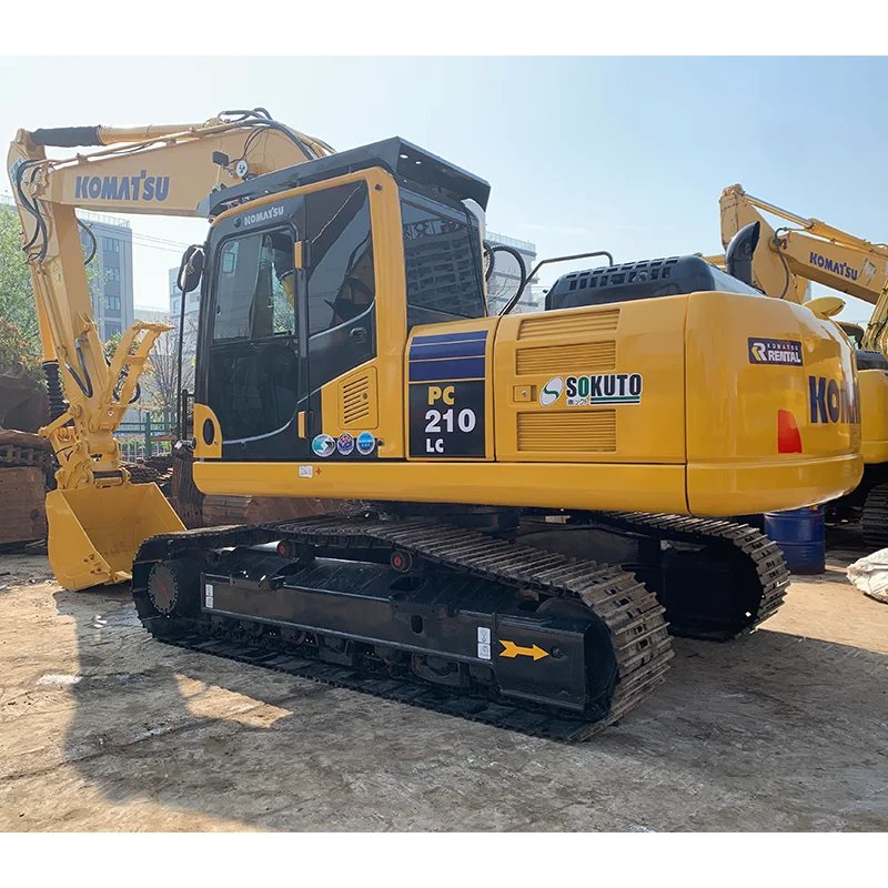 Komatsu PC210 Used Crawler Excavator 95% New with Attachments