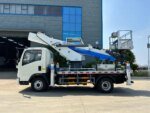 HOWO 31m Telescopic Boom Lift Truck Euro 5 Anti-slip Platform - Image 6