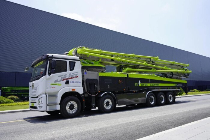 ZLJ5530THBJF 66X-6RZ 5Axles 66m 6Sections Concrete Boom Pump Truck - Image 2