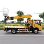 23m Telescopic Boom Aerial Work Truck Diesel Crane - Image 3