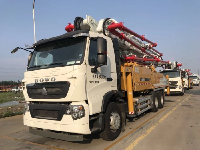 HB52V XS52 52m 170m3/h Truck-Mounted Concrete Pump - Image 2