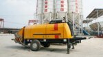 HBT5008C-6Y 55m3/h Trailer Concrete Pump Hot Sale - Image 5