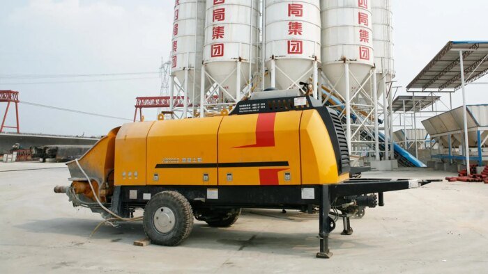 HBT5008C-6Y 55m3/h Trailer Concrete Pump Hot Sale - Image 5