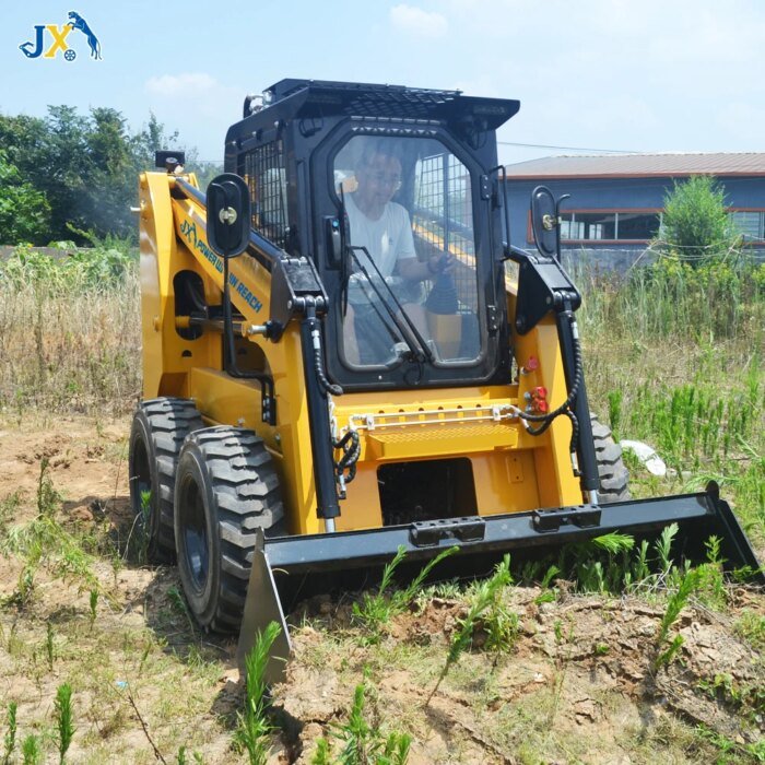 1 Ton Mini Skid Steer Loader EU5 EPA Engine Tracks - Image 3