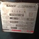 2021 Sany HBT8018C-5S Diesel Towing Pump 180KW Well-Maintained - Image 6