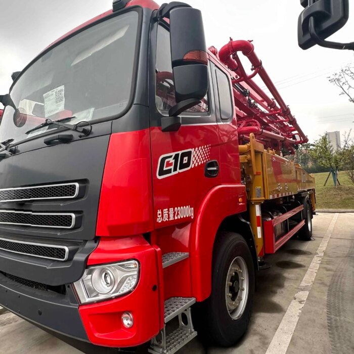 SY5230THBF 390C-10 39M Truck Mounted Concrete Boom Pump - Image 4