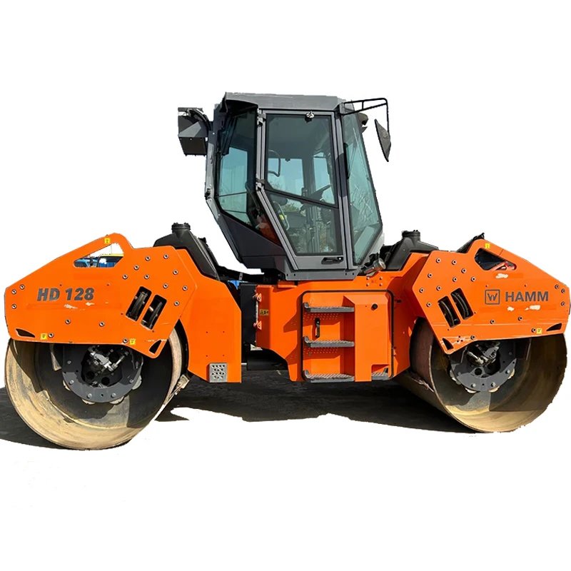 Used Hamm HD128 Road Roller Hydraulic Construction Machine