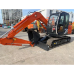 Used Hitachi ZX70 Mini Crawler Excavator for Sale - Image 3