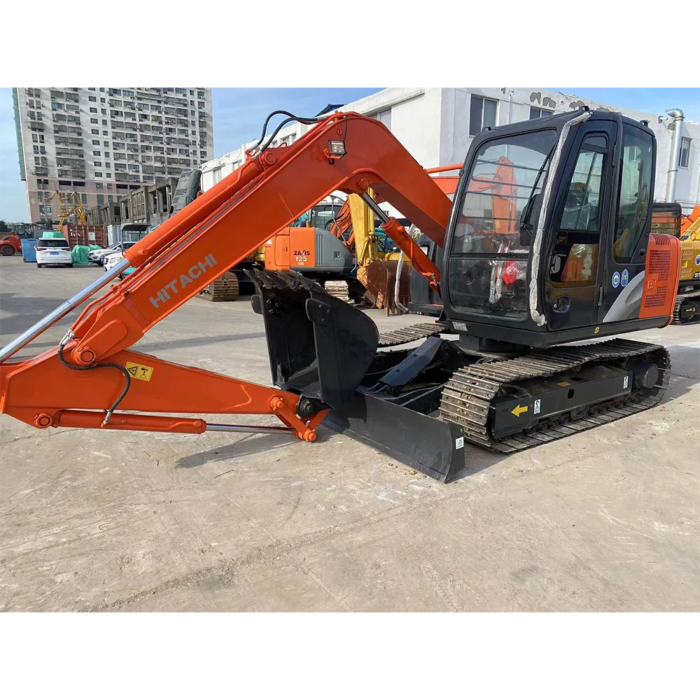 Used Hitachi ZX70 Mini Crawler Excavator for Sale - Image 3