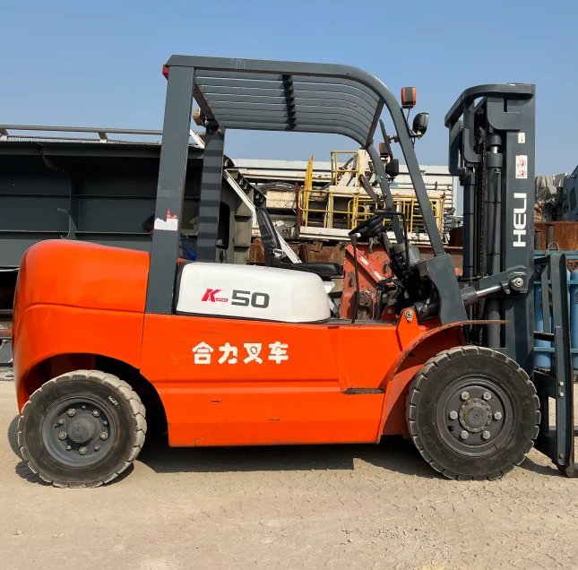 HELI K50 5TON Used Forklift High Performance Chinese Machinery