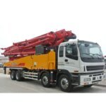 China 43m 290kw HB43V HB37V Truck Mounted Concrete Pump in Stock