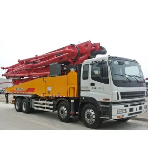 China 43m 290kw HB43V HB37V Truck Mounted Concrete Pump in Stock
