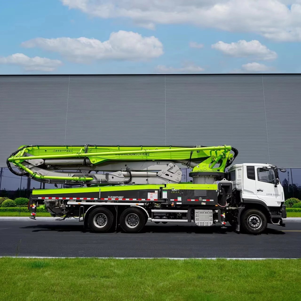 ZLJ5360THBEF 50X-6RZ 50m Concrete Pump Truck Hot Sale