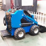 4x4 Mini Skid Steer Loader Compact Front End Equipment - Image 2