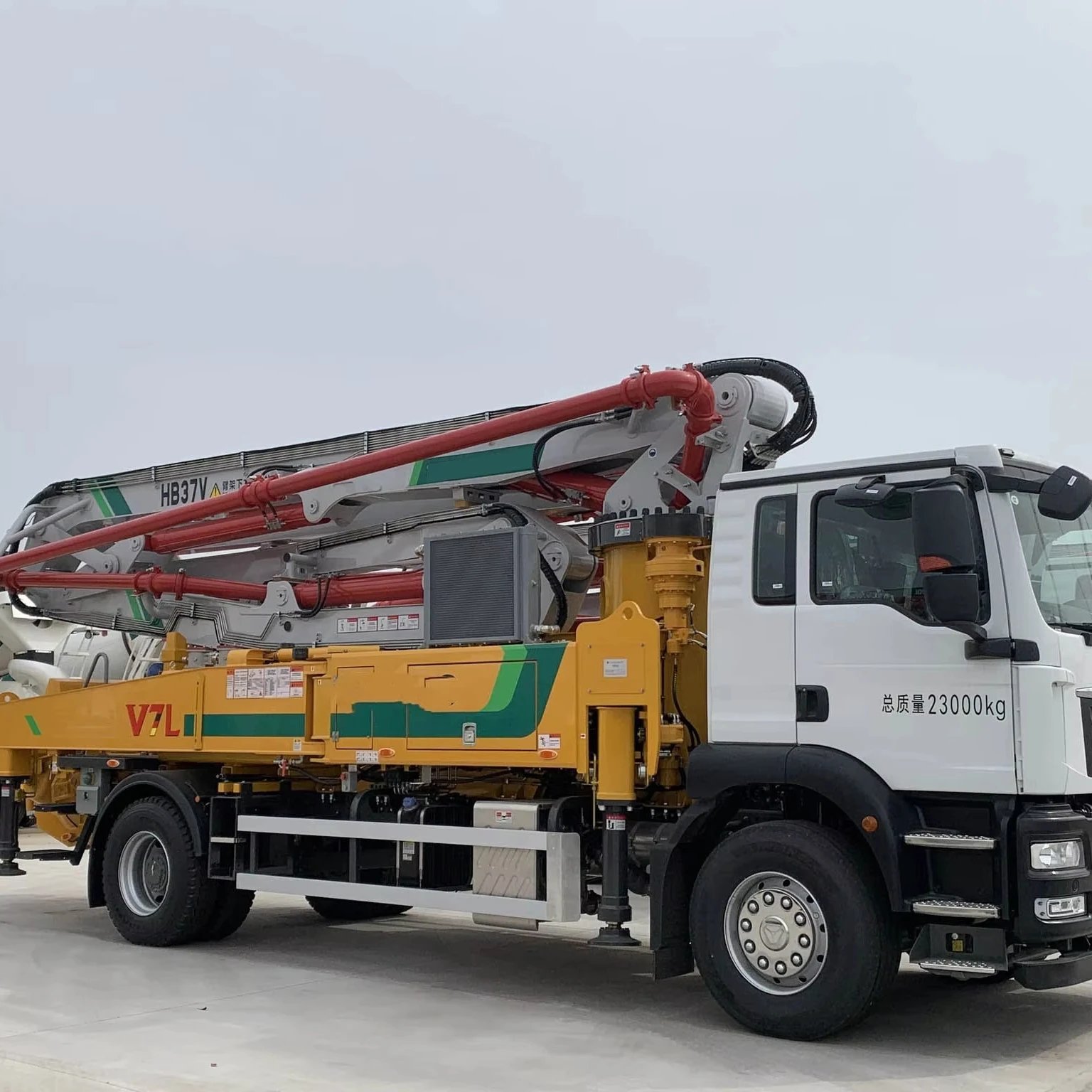 HB37V 120m3/h 37m Truck Mounted Concrete Pump Sale