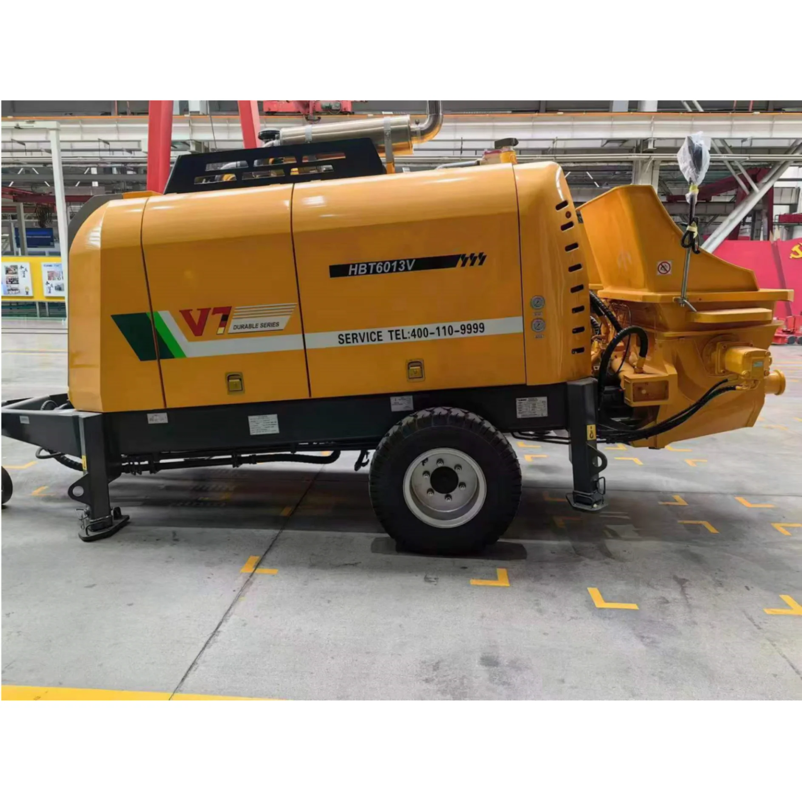 Concrete Pump HBT6013V 65m3/h Chinese Brand Sale