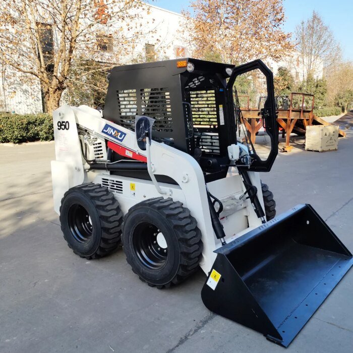 Diesel 4x4/Tracked Mini Skid Steer Loader 0.4-1.6 Ton - Image 5