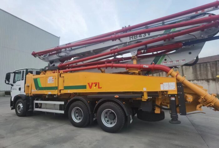 New HB43V 43M Concrete Pump Truck for Infrastructure Projects - Image 6