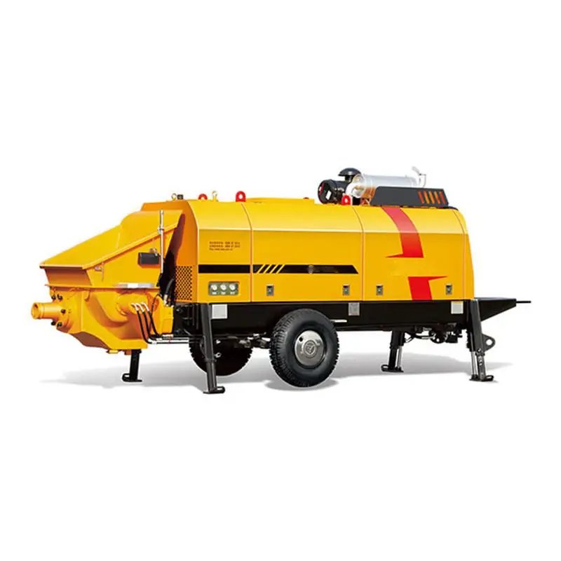 60m3/h HBT5010C-5I Trailer Concrete Pump