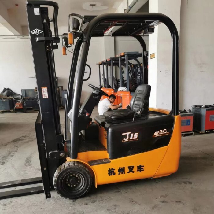 Hangcha J15 Electric Used Forklift High Quality Sale - Image 2