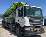 Zoomlion 48.6m Used Concrete Pump Truck Shandeka Chassis Diesel - Image 4