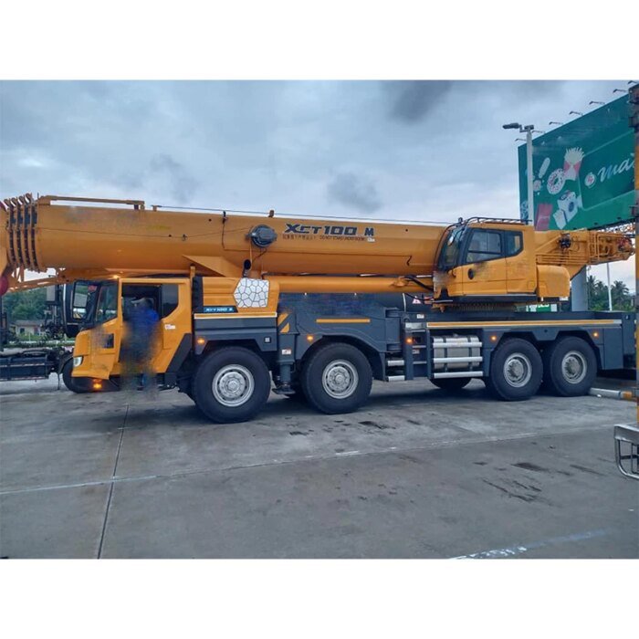 85 Ton Telescopic Crawler Crane XGC85 in Stock - Image 5