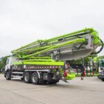 ZLJ5350THBSF 52X-6RZ 3 Axles 52m Concrete Boom Pump Truck