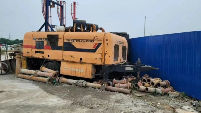 Zoomlion HBT110-26-390RS Concrete Pump 112m/h High Load - Image 6